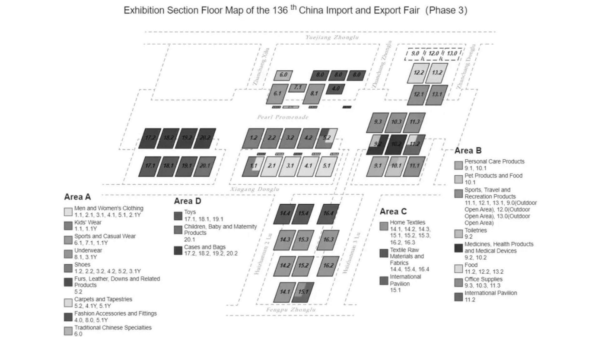 Understanding the Layout of the Canton Fair Complex