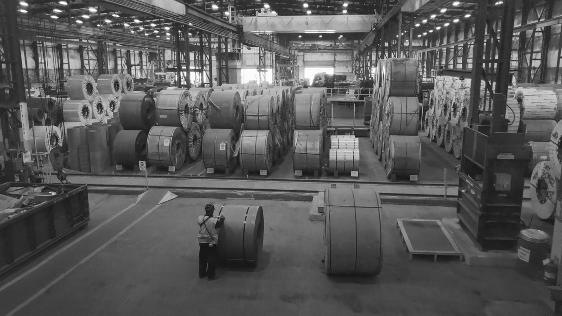 steel coils warehouse